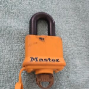 Master Yellow Padlock with Key